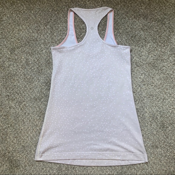 Lululemon polka dot racerback tank top - Picture 2 of 7